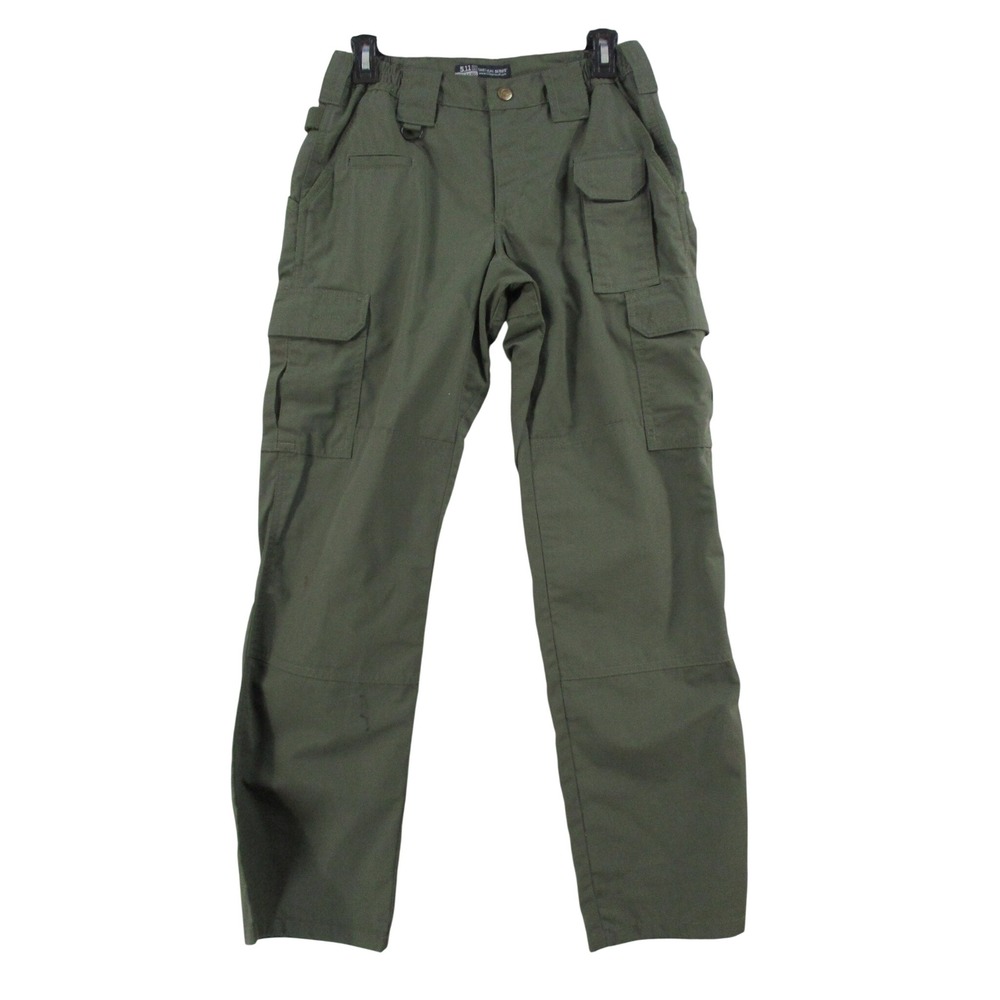 5.11 Tactical Series Womens 4 Regular Cargo Pants Green Ripstop 64360 TDU